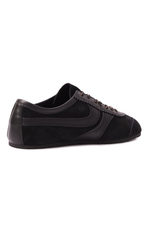 Кожаные кеды Dries Van Noten 011722-126-900 Чёрный  011722-126-900 Фото 5