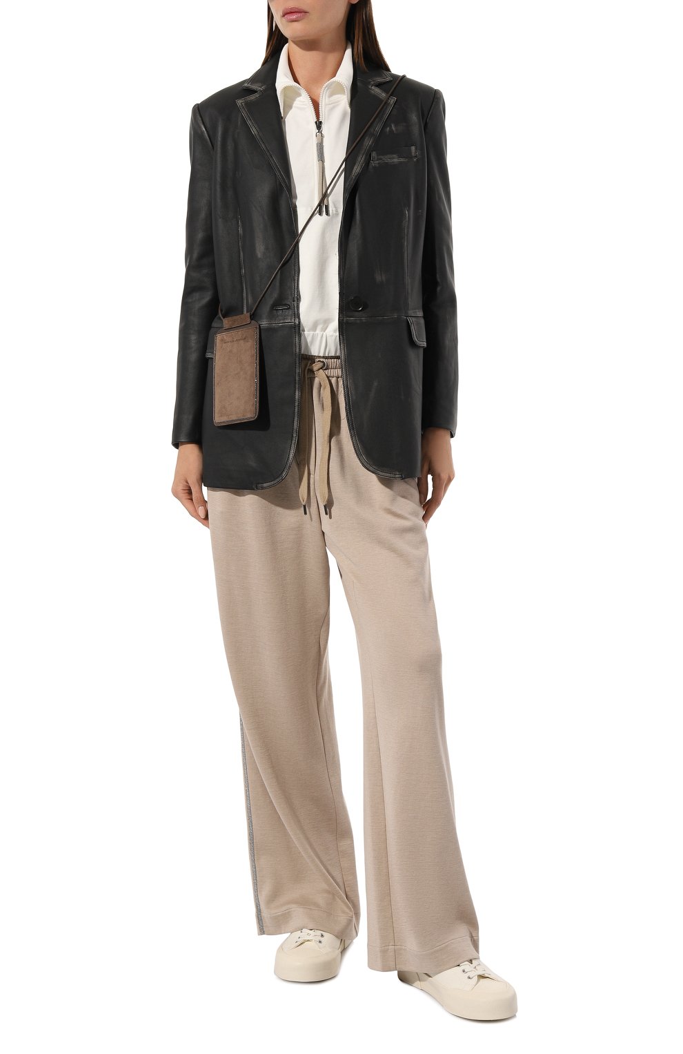 Замшевый чехол для  телефона BRUNELLO CUCINELLI, арт. MWDLD2531, фото 6