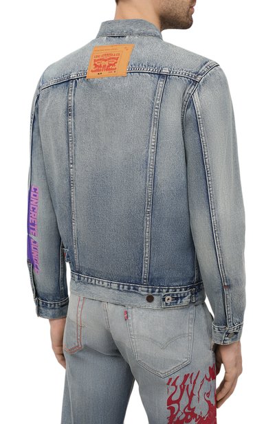Джинсовая куртка heron preston x levi’s HERON PRESTON, арт. HMYE006S209250237388, фото 4