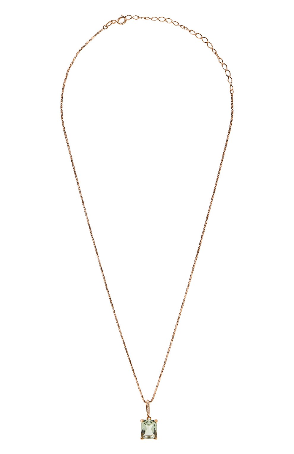 Кулон на подвеске SECRETS JEWELRY зеленого цвета по цене 17900 руб., арт. ЦЗАБП00616, фото 1 Кулон на подвеске SECRETS JEWELRY, арт. ЦЗАБП00616, фото 1