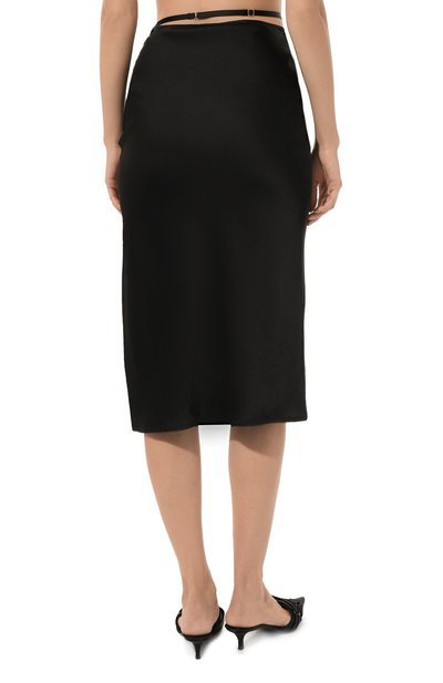 Юбка из вискозы JACQUEMUS, арт. 22H213SK009-1000, фото 4