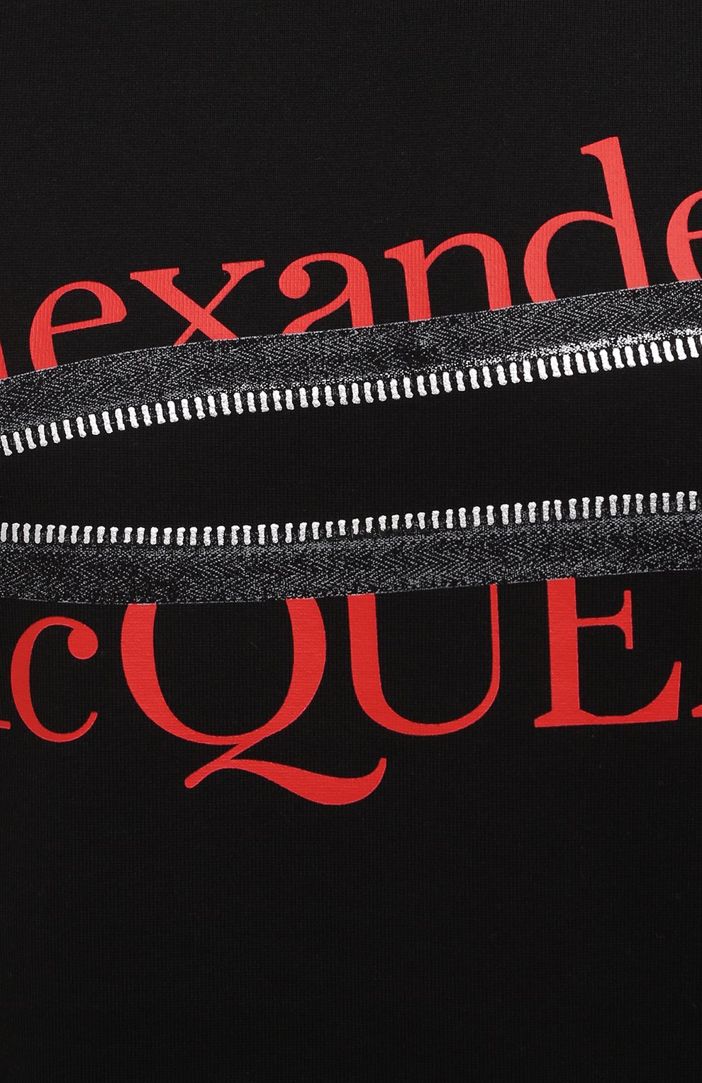 Хлопковая футболка ALEXANDER MCQUEEN, арт. 688189/QSZ8A, фото 5