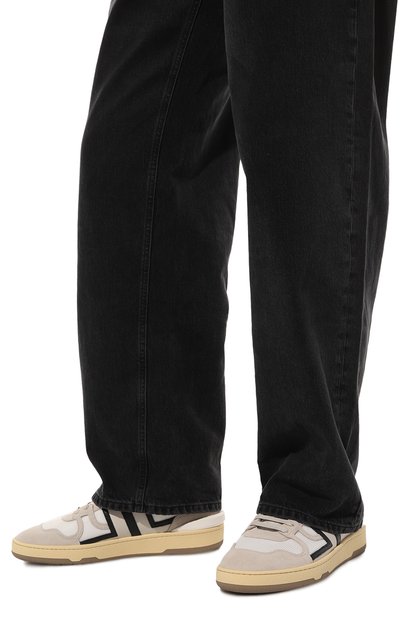 Комбинированные кеды clay LANVIN, арт. FM-SKDK00-NASH, фото 3