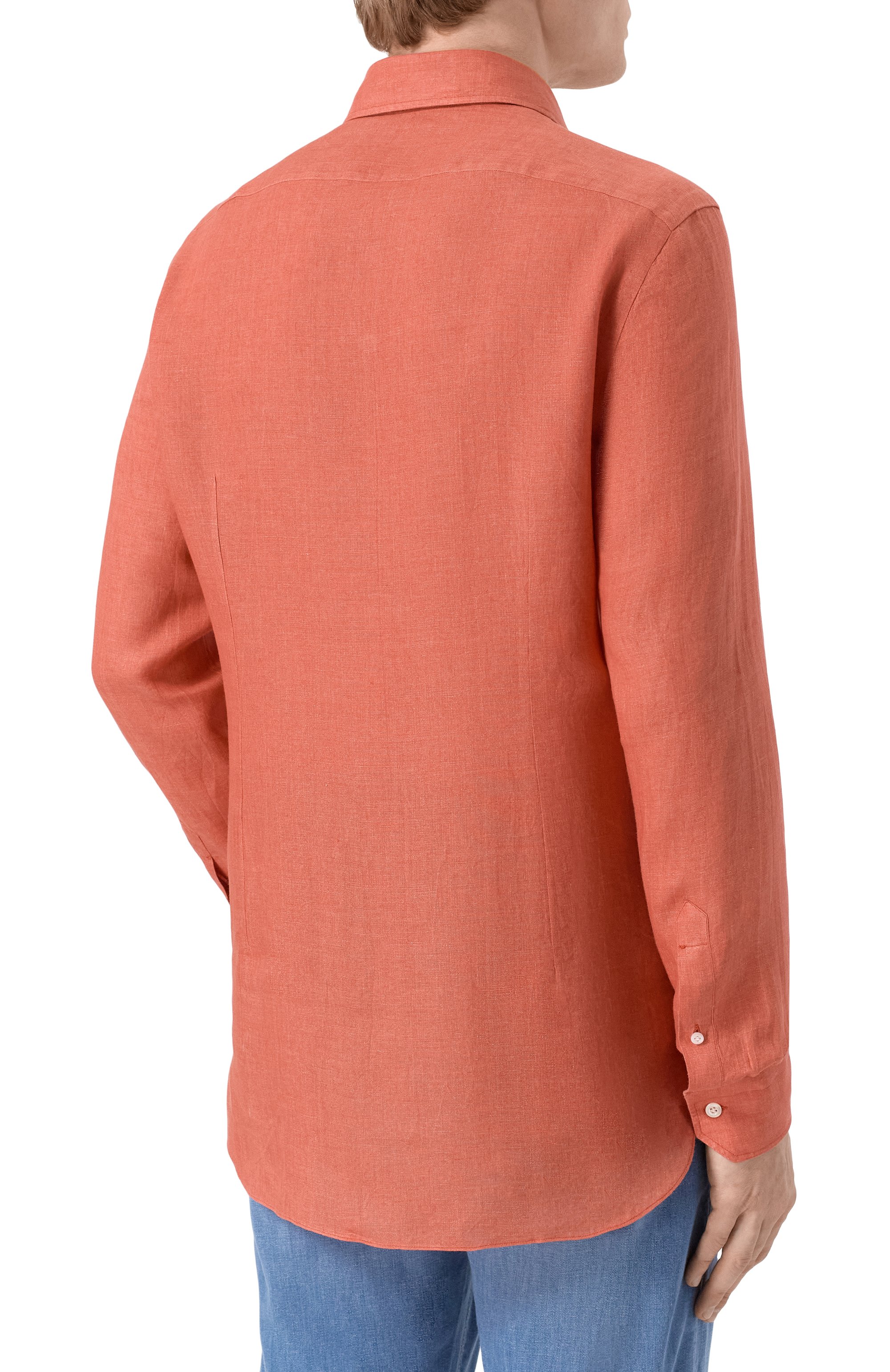 Льняная рубашка GIAMPAOLO, арт. 608/TS44322, фото 4