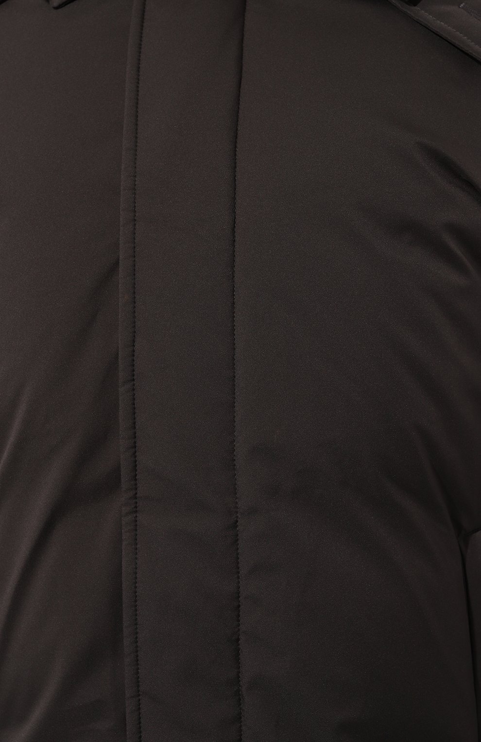 Пуховик с воротником из бобра CORTIGIANI, арт. 1AG625, фото 5