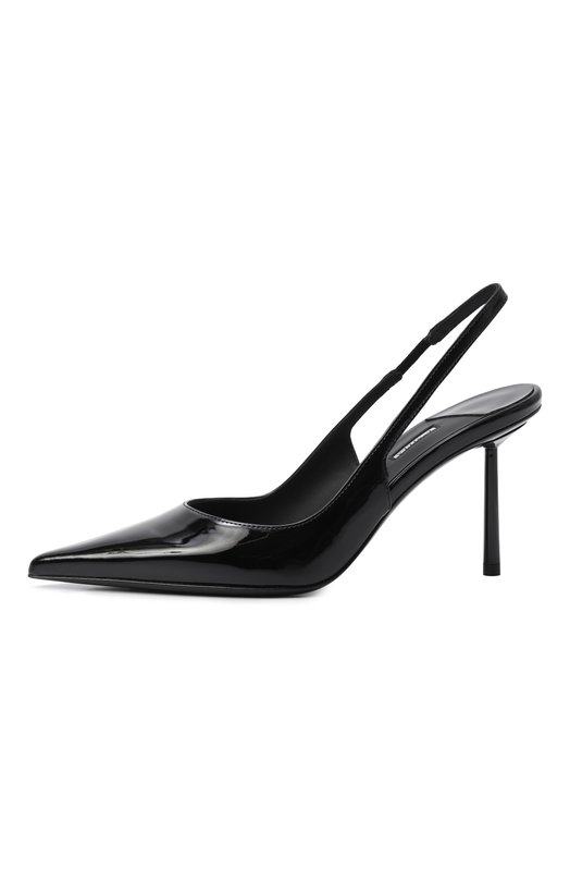 Комбинированные туфли Bella 80 Le Silla 4233B080LBPPGSL Чёрный  4233B080LBPPGSL Фото 4