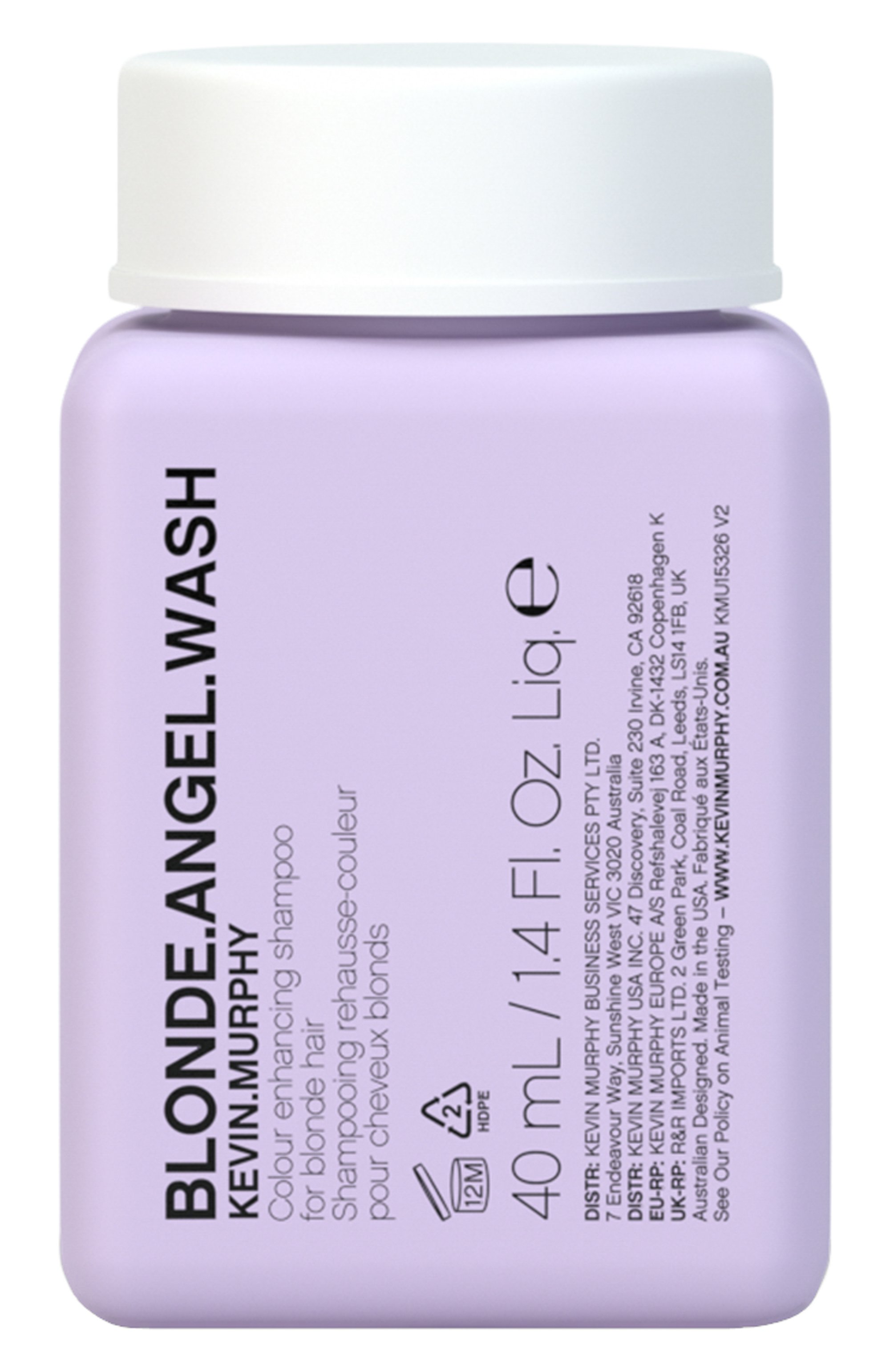 Тонирующий шампунь для светлых волос blonde.angel.wash (40ml)  KEVIN MURPHY, арт. KMU303, фото 1