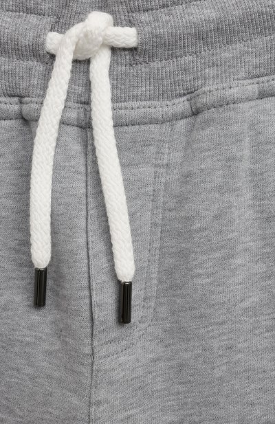 Хлопковые джоггеры BRUNELLO CUCINELLI, арт. BTU14E331A, фото 3