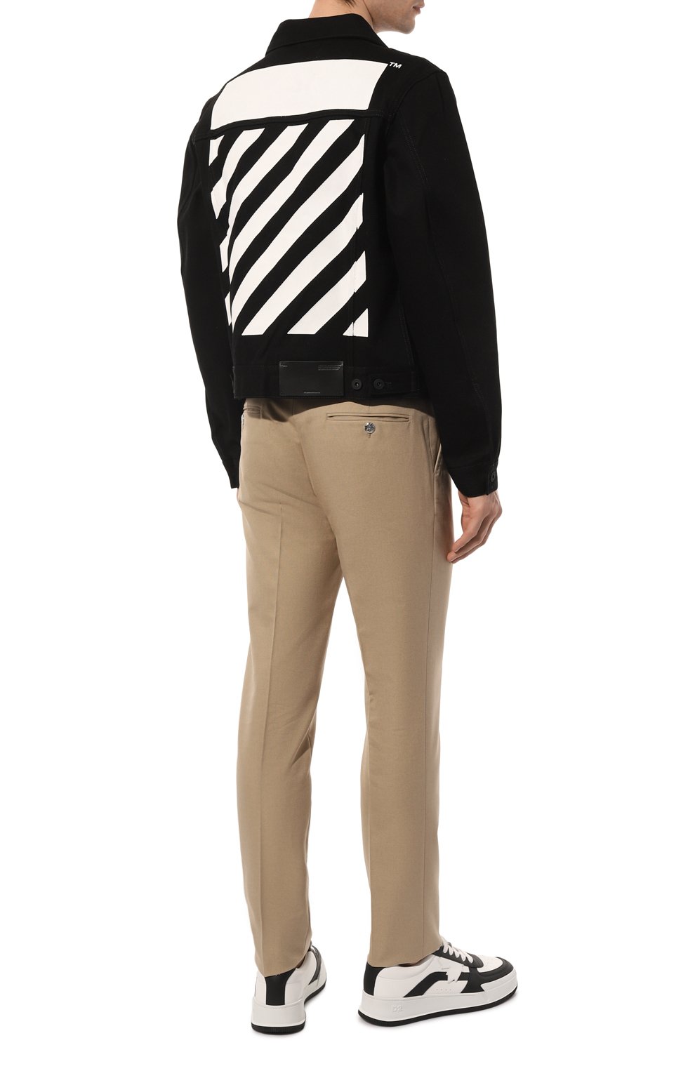 Джинсовая куртка OFF-WHITE, арт. 0MYE079C99DEN0031001, фото 2