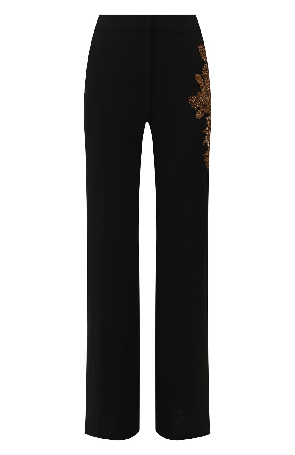 Брюки DRIES VAN NOTEN черного цвета по цене 152000 руб., арт. 201-30909-9180, фото 1 Брюки DRIES VAN NOTEN, арт. 201-30909-9180, фото 1