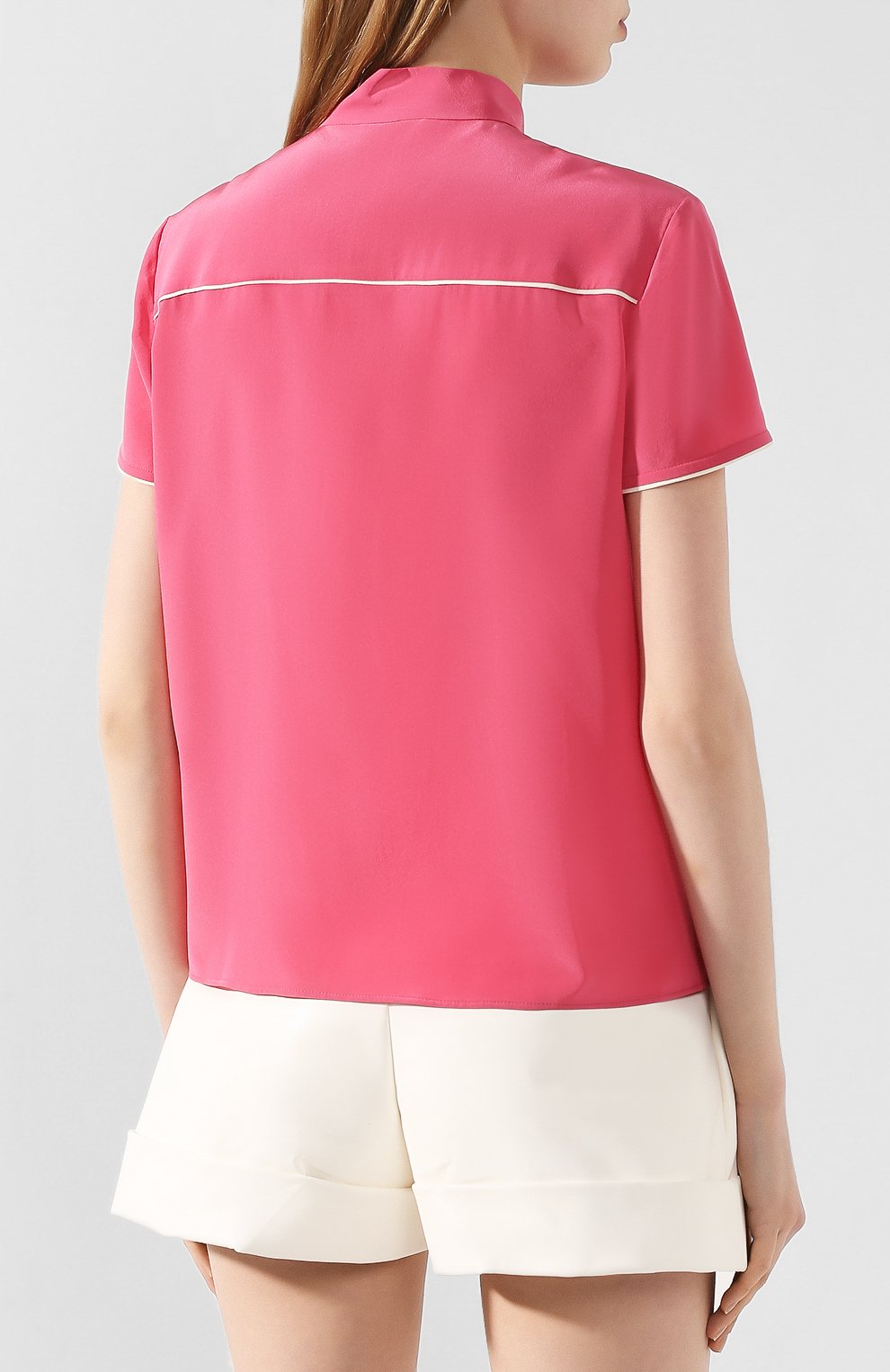 Шелковая блузка REDVALENTINO, арт. TR0AA0V5/23H, фото 4