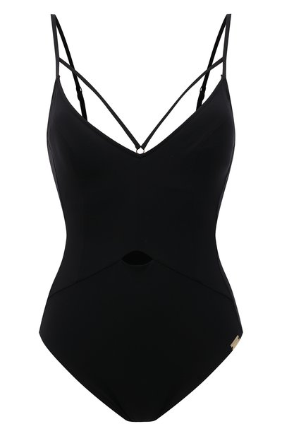 Слитный купальник MARYAN MEHLHORN черного цвета по цене 33900 руб., арт. 4460402, фото 1 Слитный купальник MARYAN MEHLHORN, арт. 4460402, фото 1