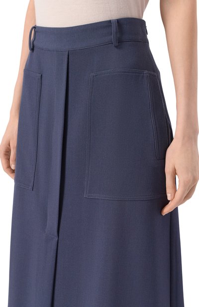 Юбка из шерсти и шелка KITON, арт. D61207K0910, фото 5