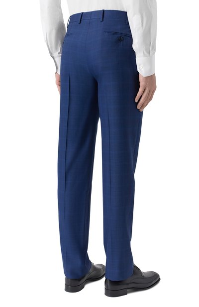 Костюм из шерсти и шелка GIORGIO ARMANI синего цвета по цене 411500 руб., арт. GM000344/TE20049, фото 5 Костюм из шерсти и шелка GIORGIO ARMANI, арт. GM000344/TE20049, фото 5