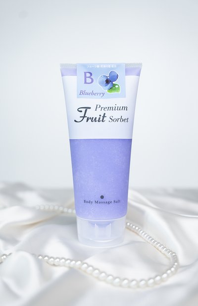 Скраб-щербет для тела с солью тихого океана и черникой (500g) ENHEL BEAUTY, арт. 4512442004011, фото 3