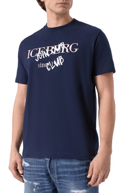 Хлопковая футболка ICEBERG, арт. F010/6325, фото 3