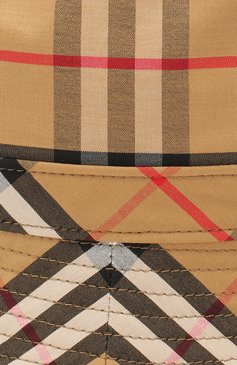 Мужская хлопковая панама BURBERRY бежевого цвета, арт. 8015836 | Фото 3 (Материал: Хлопок, Текстиль; Статус проверки: Проверено; Материал сплава: Проверено, Проставлено; Нос: Не проставлено)