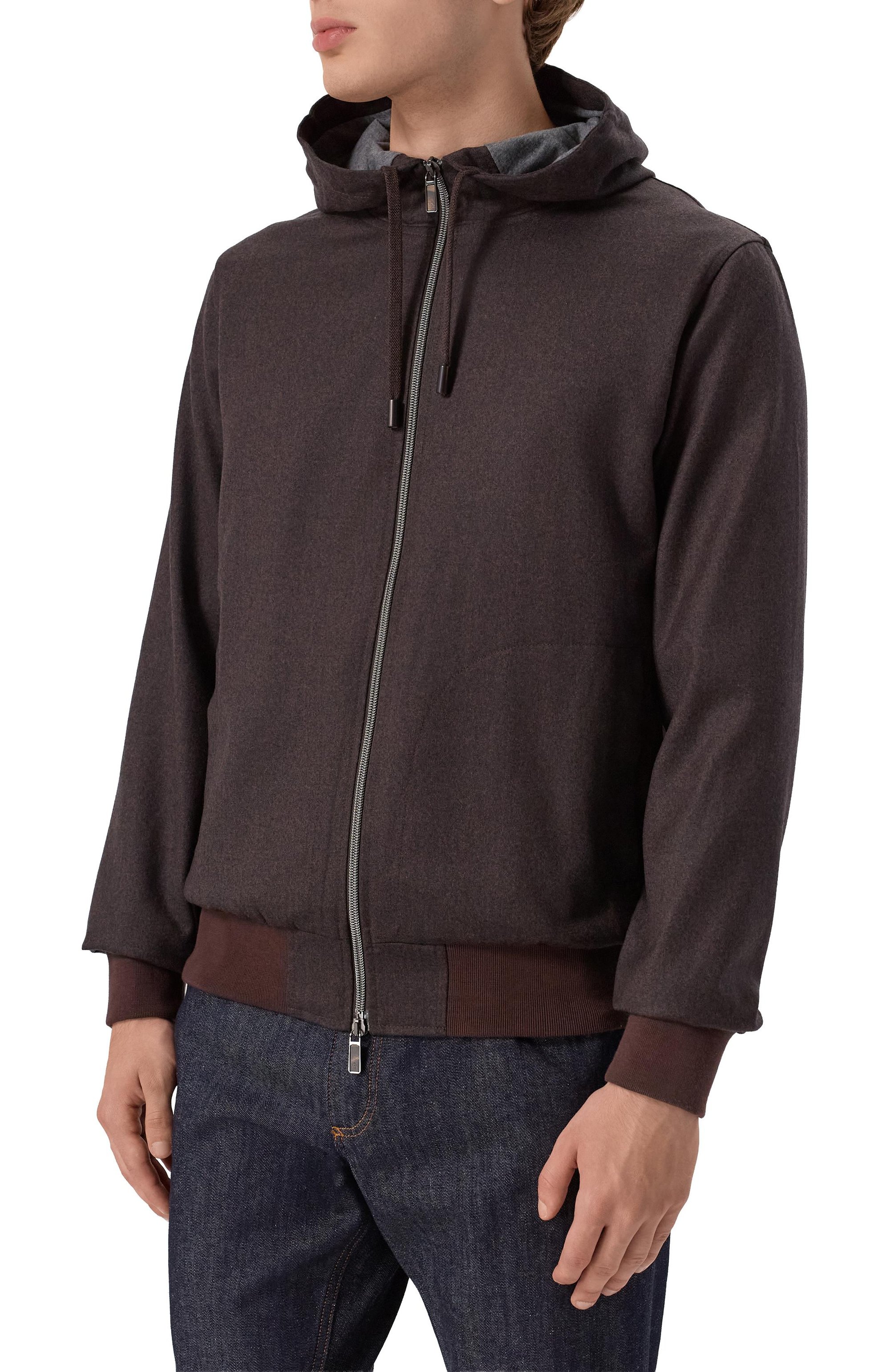 Шерстяная толстовка CAPOBIANCO, арт. 19M406.FL00./60, фото 3