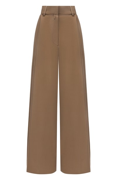 Женские брюки из шерсти и вискозы DRIES VAN NOTEN, арт. 211-10945-2301