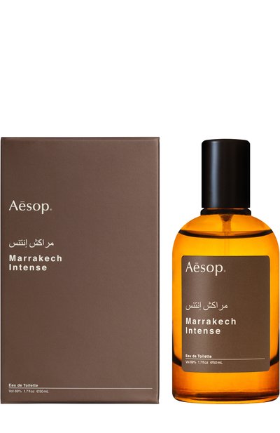Мужской туалетная вода marrakech intense (50ml) AESOP, арт. AFR10