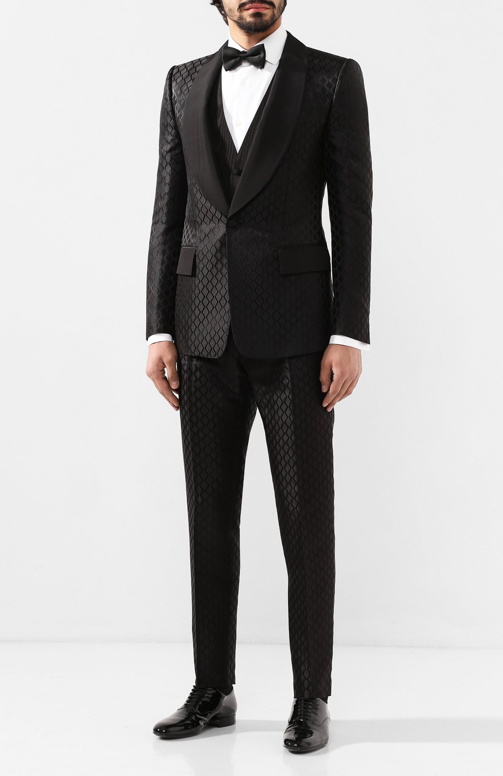 Шелковый смокинг-тройка DOLCE & GABBANA, арт. GK9GMT/FJ1GR, фото 1