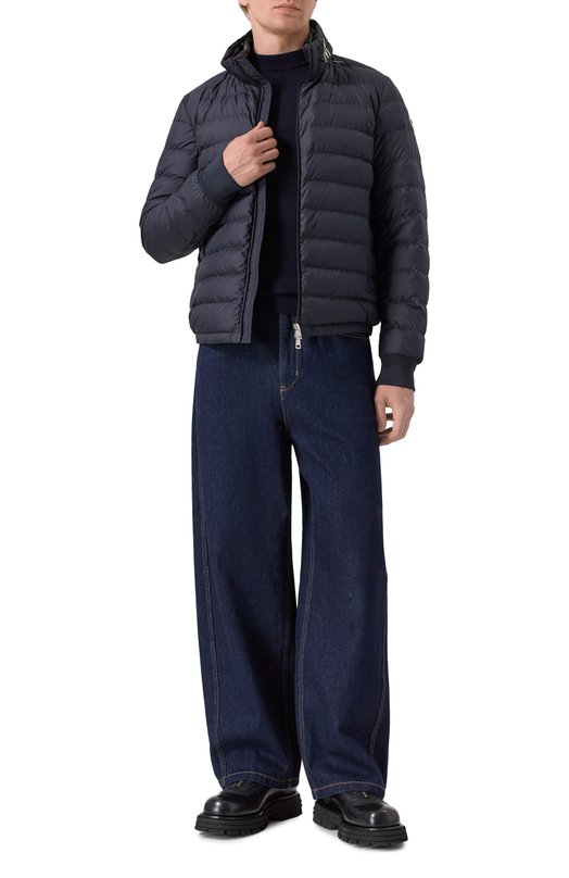 Пуховая куртка Akio Moncler 1A00004/54A81 Синий  1A00004/54A81 Фото 2