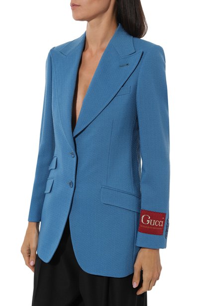 Шерстяной жакет GUCCI, арт. 652595 ZAF6I, фото 3