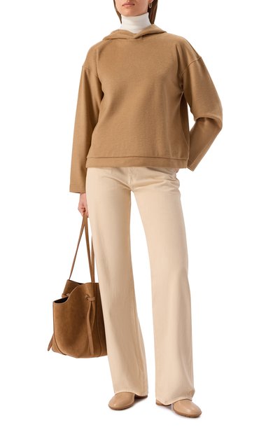 Худи WEEKEND MAX MARA бежевого цвета по цене 27600 руб., арт. 0SCURI, фото 2 Худи WEEKEND MAX MARA, арт. 0SCURI, фото 2