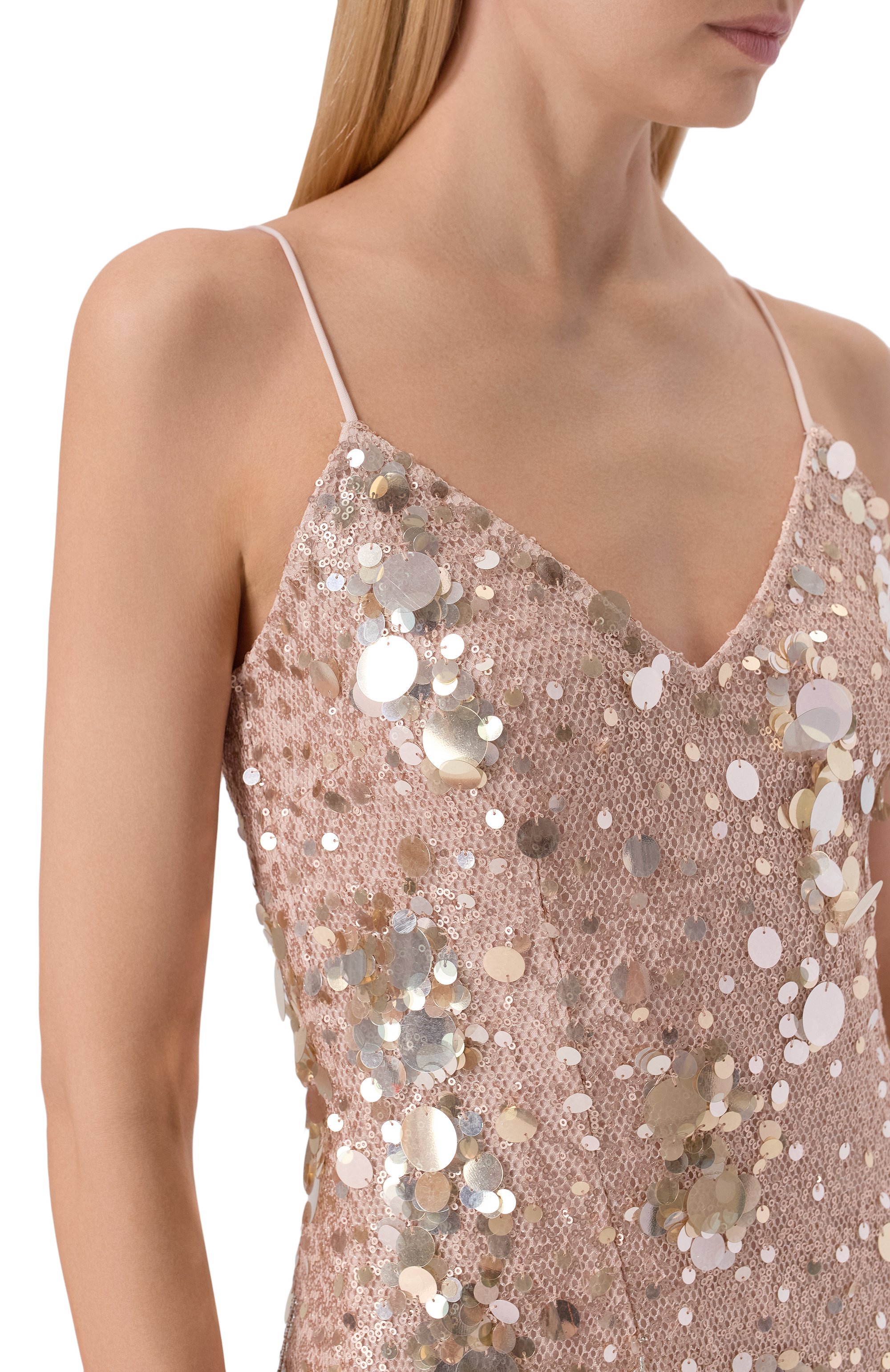 Платье с отделкой пайетками LOVE SHACK FANCY, арт. D3150-3475, фото 4