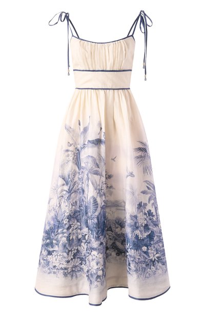 Льняное платье ZIMMERMANN, арт. 1837DRS251, фото 1