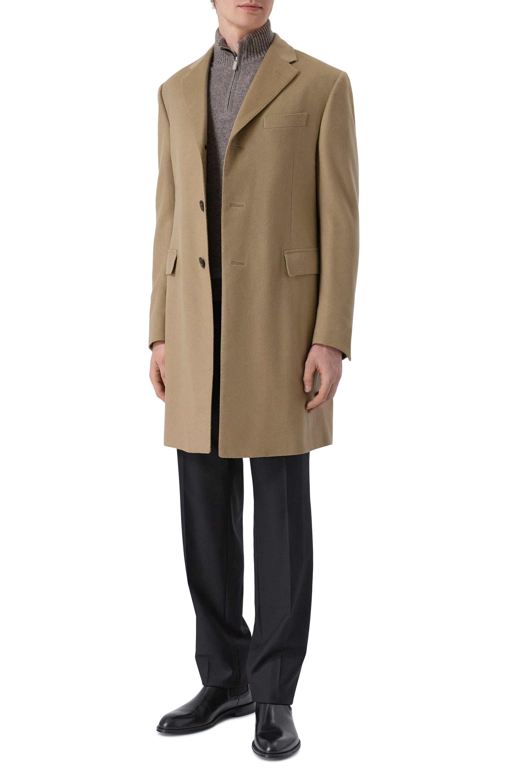 Кашемировое пальто CORNELIANI, арт. 261403-2612098, фото 2