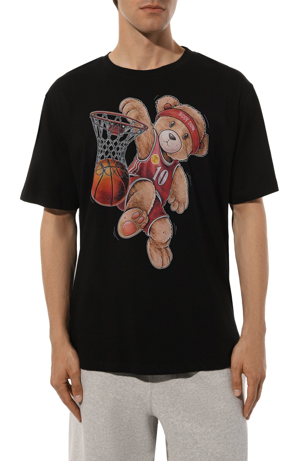 Хлопковая футболка BISIBIGLIO, арт. TEDDY DUNK SLUM, фото 3