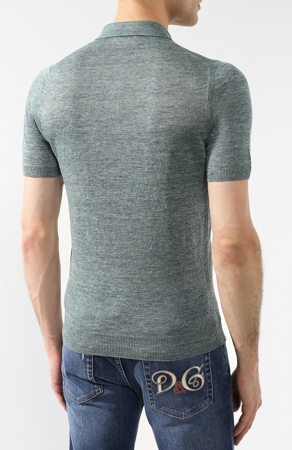 Льняное поло GRAN SASSO, арт. 57187/24804, фото 4