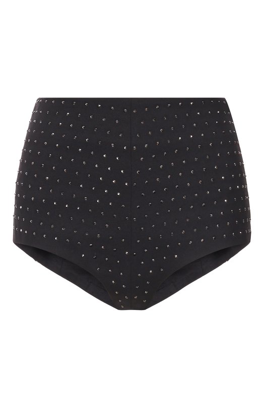Шорты с отделкой стразами The Andamane TM180452A/TNW050 Чёрный TM180452A/TNW050