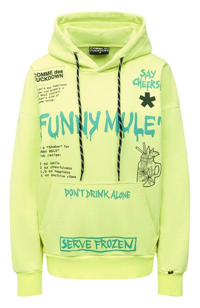 Женский хлопковое худи COMME DES FUCKDOWN, арт. CDFD1505