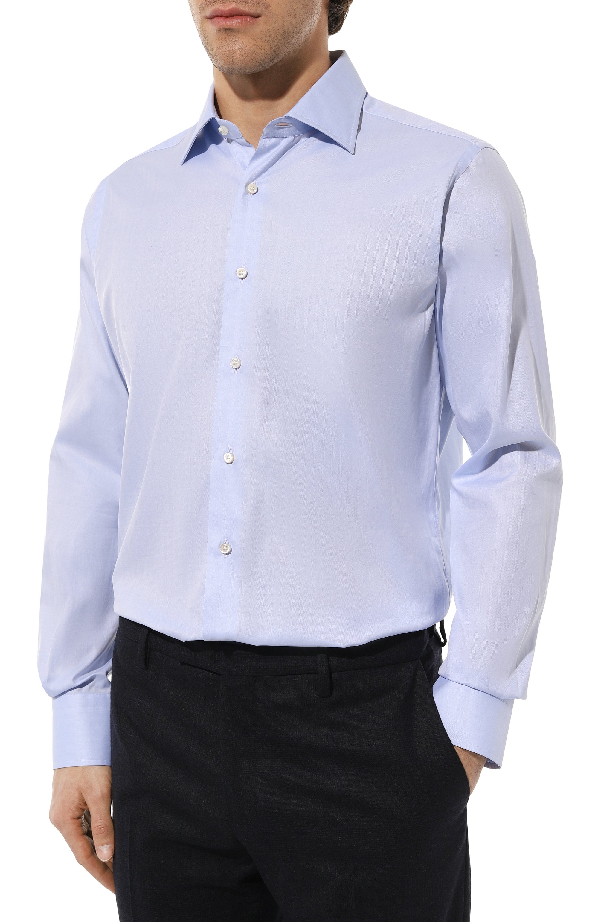 Хлопковая сорочка CANALI, арт. 7718/GX02030, фото 3