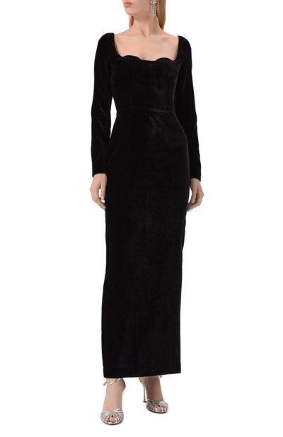 Бархатное платье RASARIO, арт. RS24F011DD001, фото 3