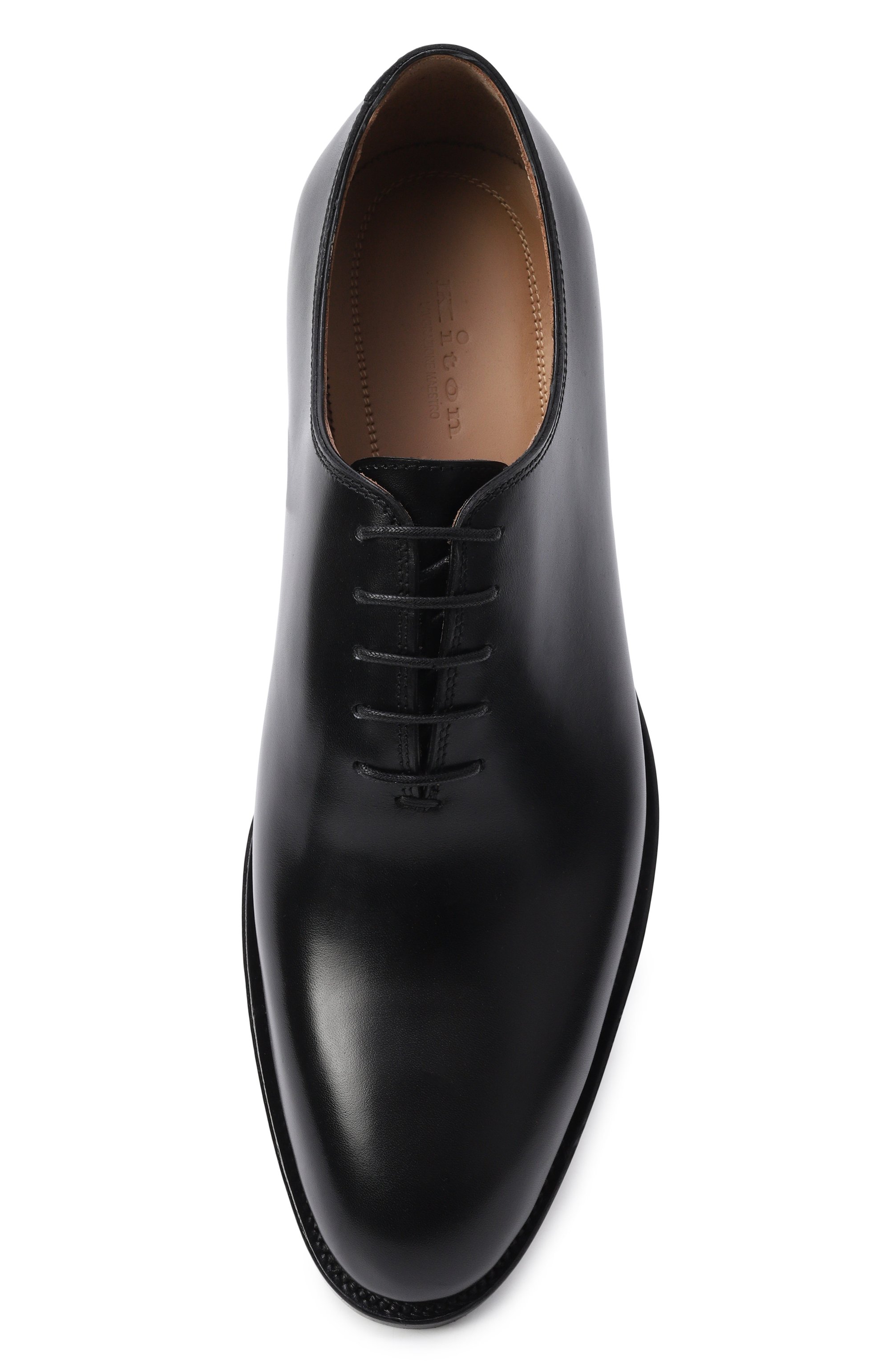 Кожаные оксфорды KITON, арт. USSA097N00101, фото 5