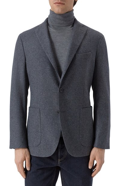 Шерстяной пиджак BOGLIOLI, арт. N1302E/FB5108, фото 3