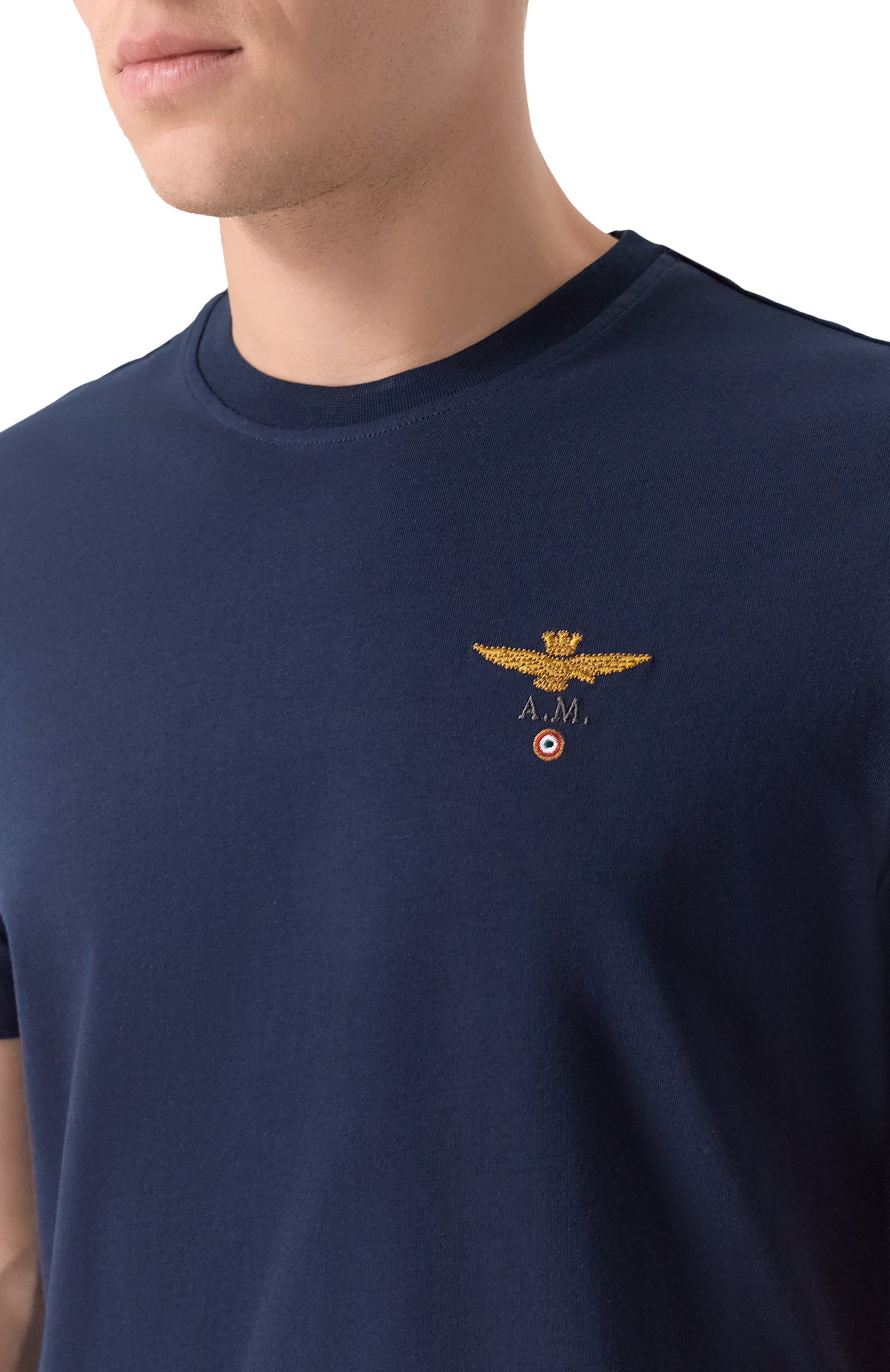 Хлопковая футболка AERONAUTICA MILITARE, арт. TS1580UJ00372_001, фото 5