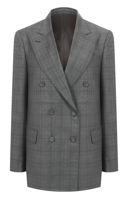 Шерстяной жакет Officine Generale W25WTLG406 Серый W25WTLG406