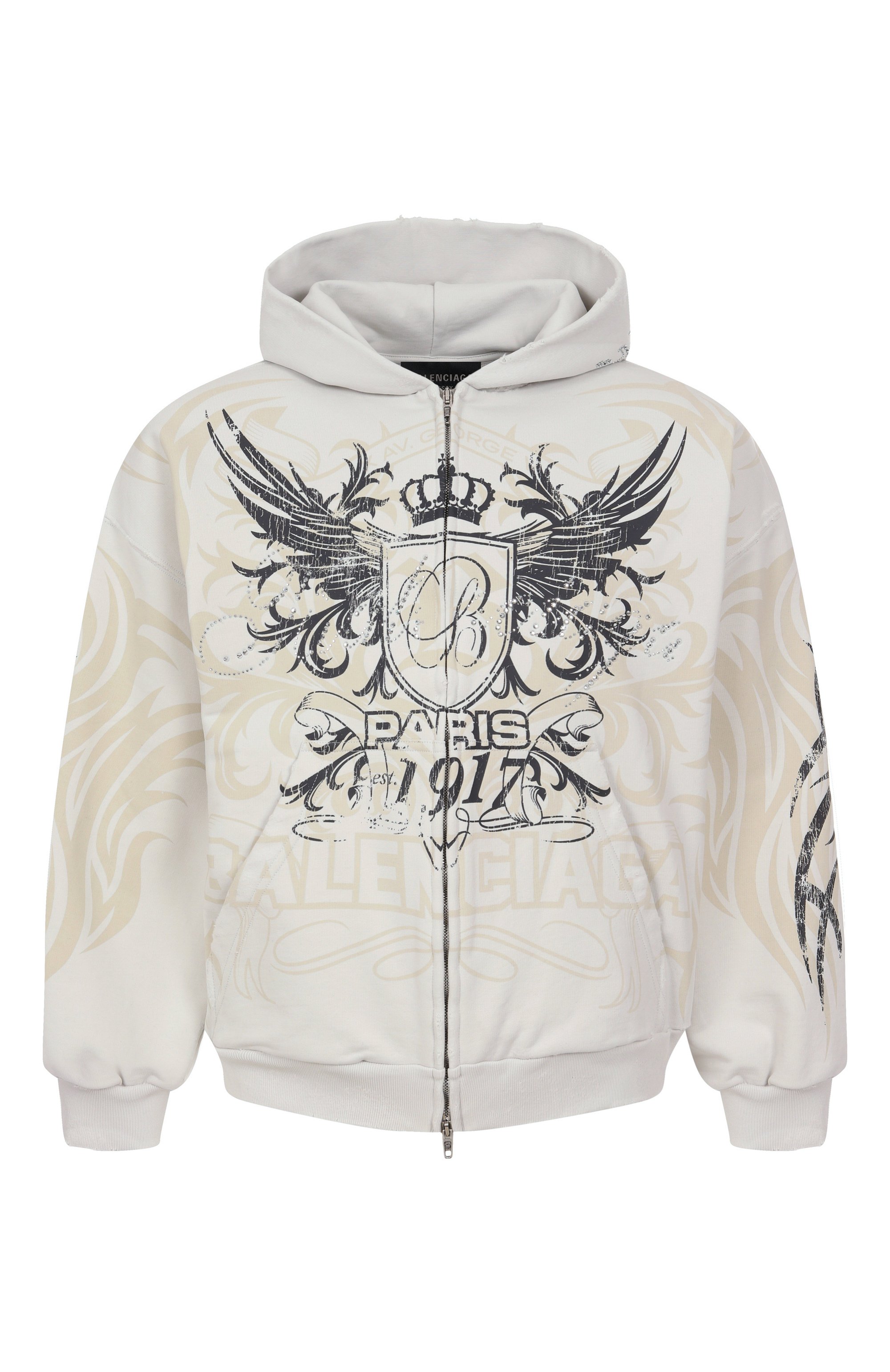 Хлопковая толстовка BALENCIAGA, ар�т. 803264/TRVR6, фото 1