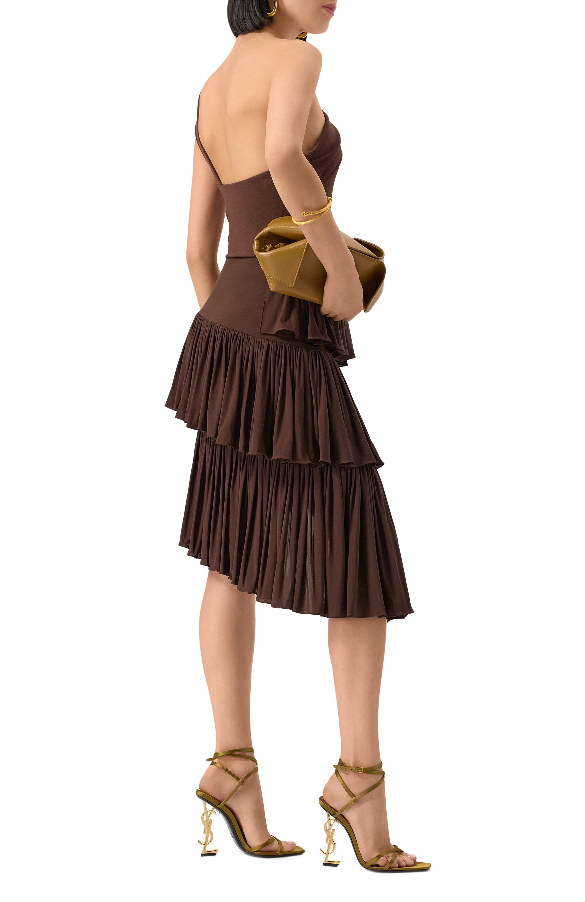 Текстильные босоножки opyum 110 SAINT LAURENT, арт. 817972/9QNBS, фото 2