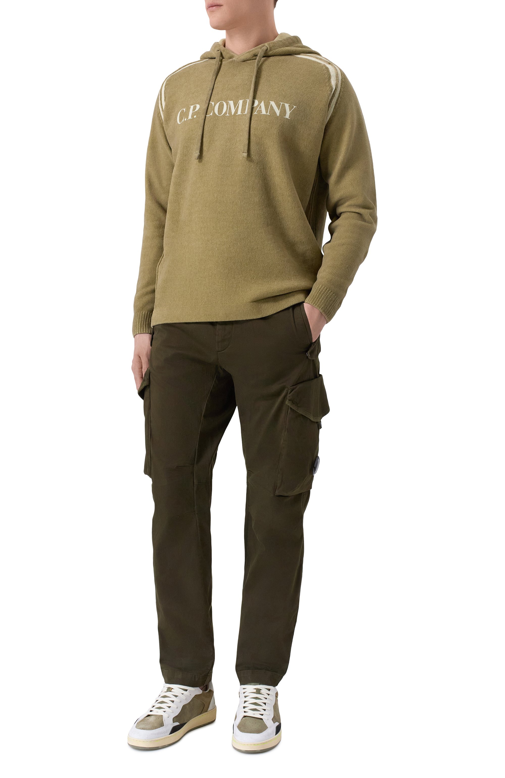 Хлопковые брюки-карго C.P. COMPANY, арт. RSCMPA744A/005694G, фото 2