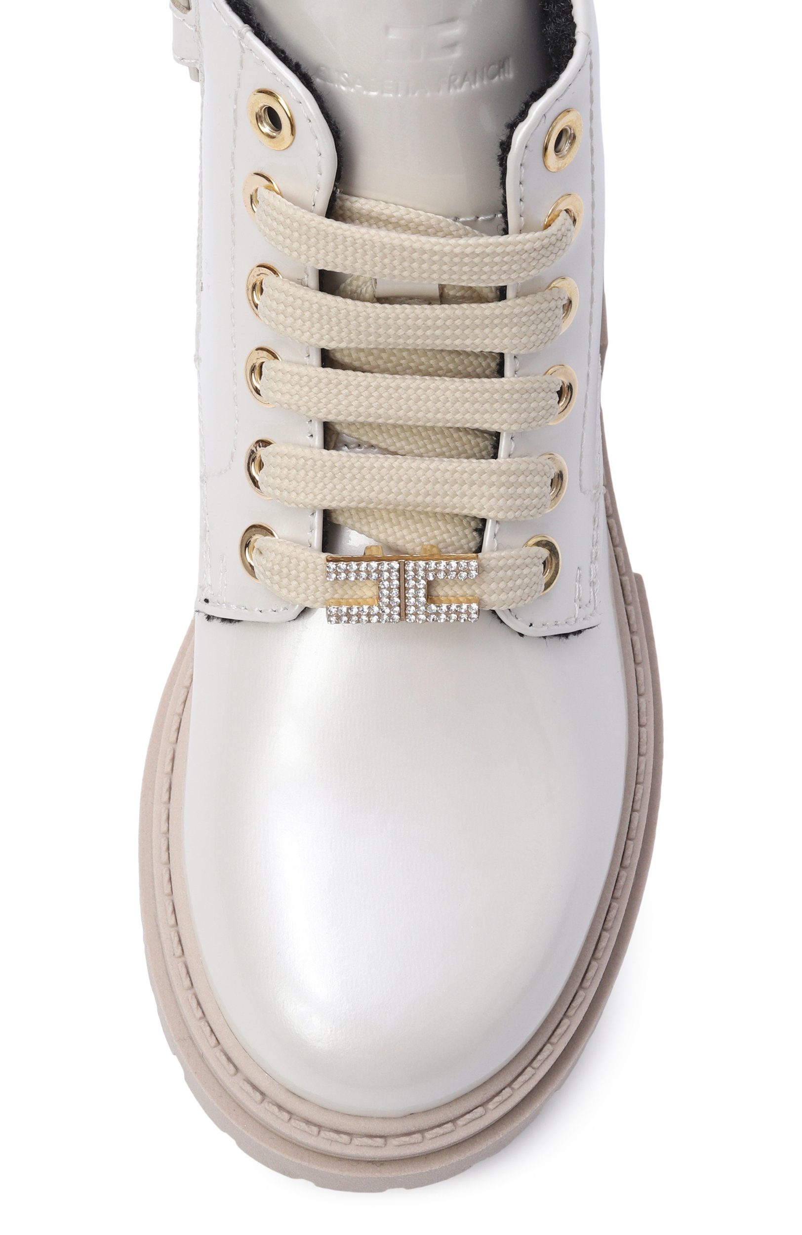 Кожаные ботинки ELISABETTA FRANCHI LA MIA BAMBINA, арт. F1A5-E0691-1158138-_001, фото 4