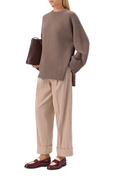 Вельветовые брюки ANTONELLI FIRENZE кремового цвета по цене 77400 руб., арт. M8451P/688B, фото 2 Вельветовые брюки ANTONELLI FIRENZE, арт. M8451P/688B, фото 2