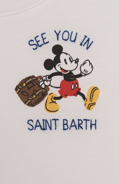 Хлопковая футболка MC2 SAINT BARTH, арт. STBK TSHIRT B0Y/TSH0001/02193F, фото 3