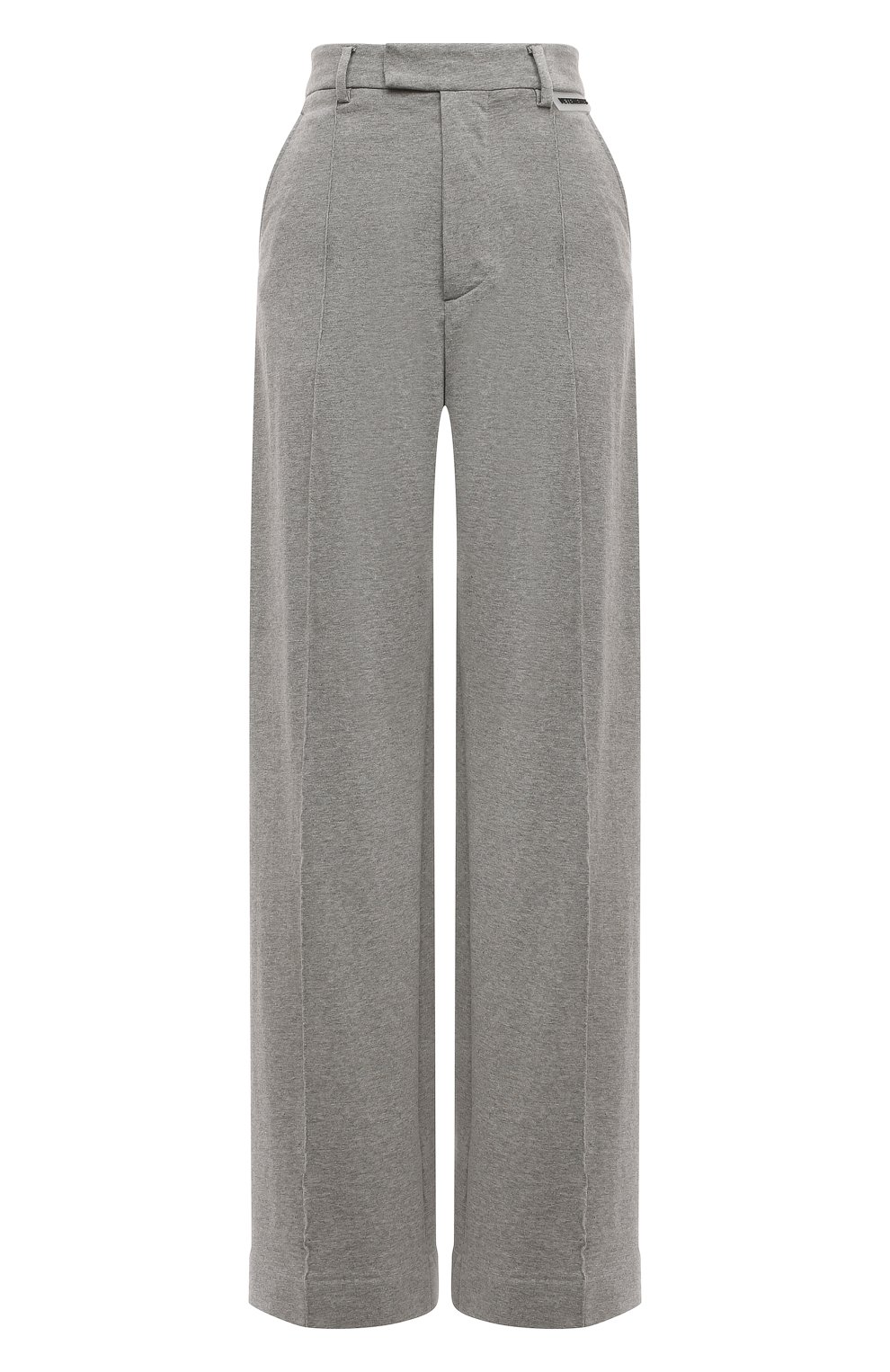 Хлопковые брюки VETEMENTS, арт. WA53PA400G 1602/GREY MELANGE, фото 1