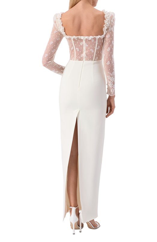 Платье Alessandra Rich FABX4267/F4692 Белый  FABX4267/F4692 Фото 3