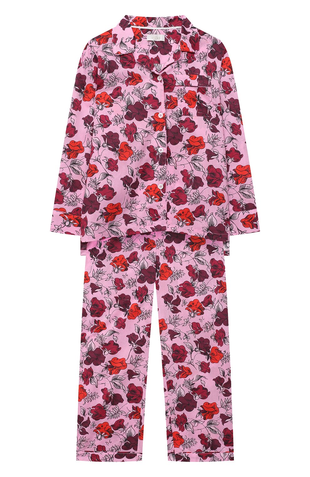 Хлопковая пижама LITTLE YOLKE, арт. SS20-02C-DV-P/1-8Y, фото 1